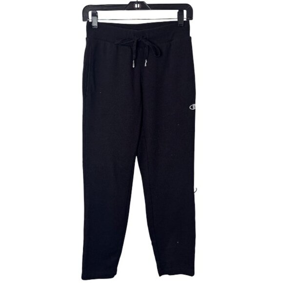 Champion women's black slim tapered leg jogger pants size XS - Picture 3 of 7